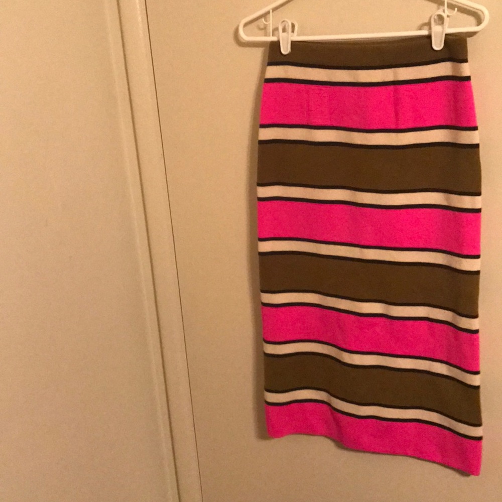 Marc Jacobs Stripe Pencil Skirt